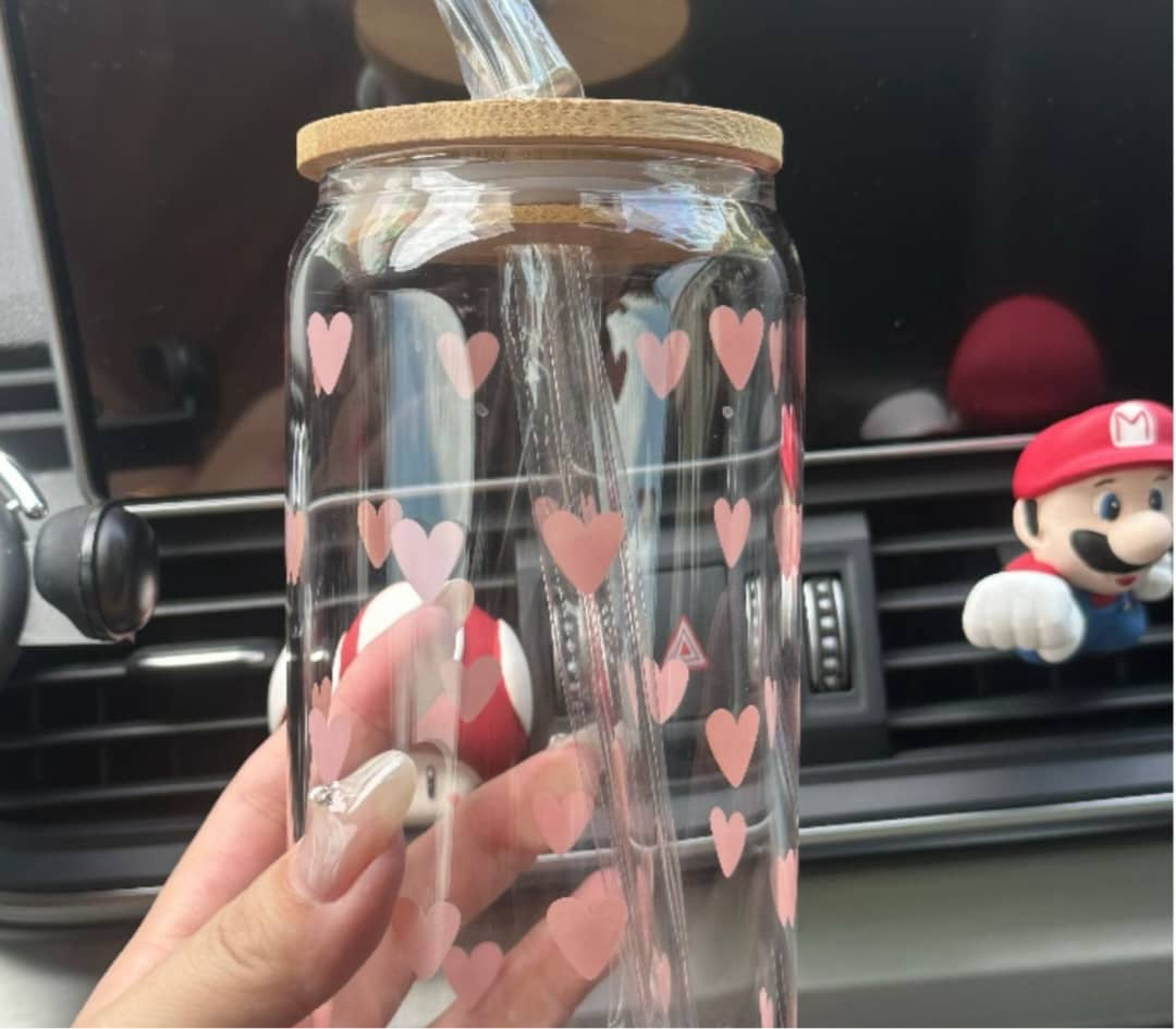 Heart Tumbler Bottle
